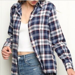 Perfect condition rare Brandy plaid flannel